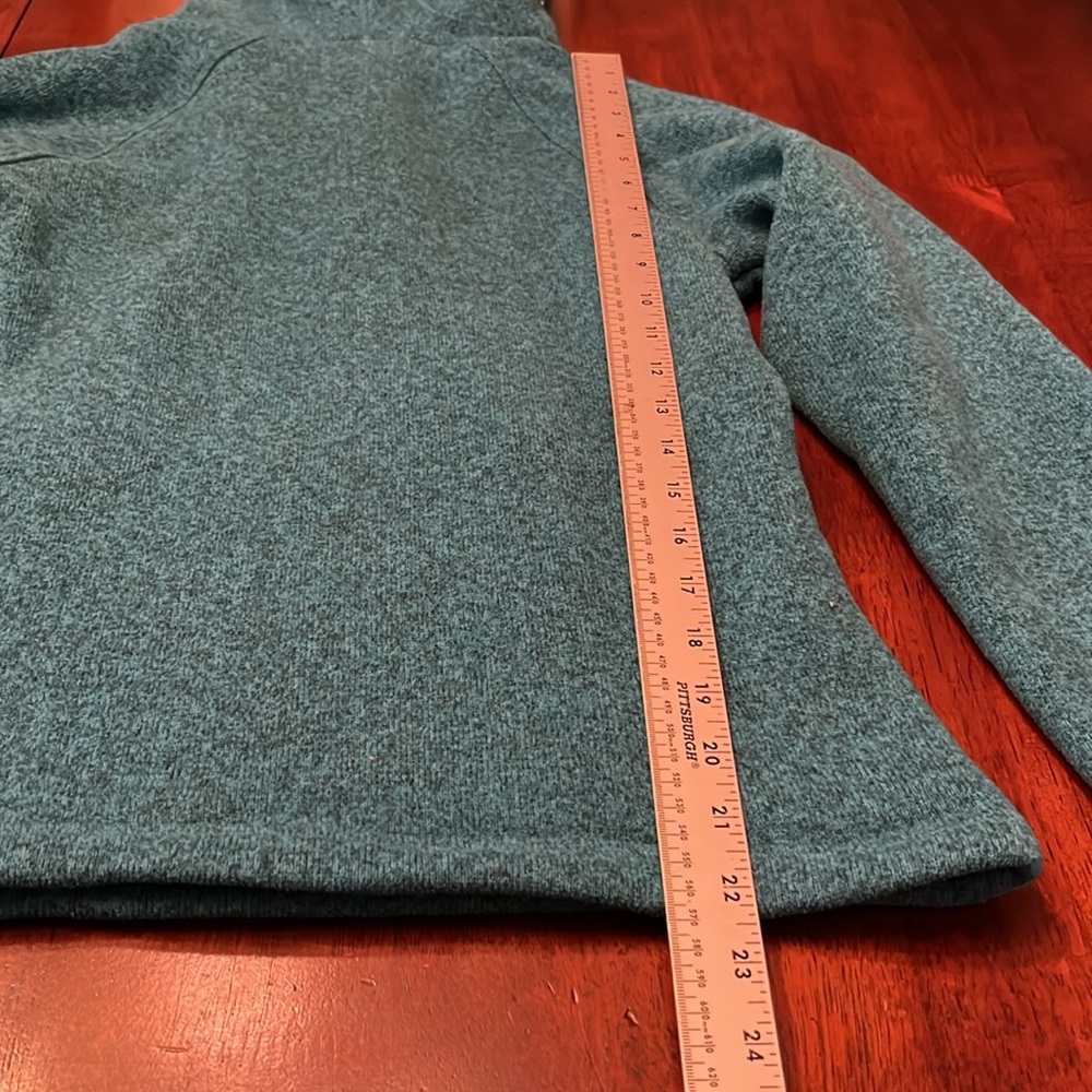 Köppen Blue Hooded Sweater Hoodie fleece lined size - Picture 7 of 8